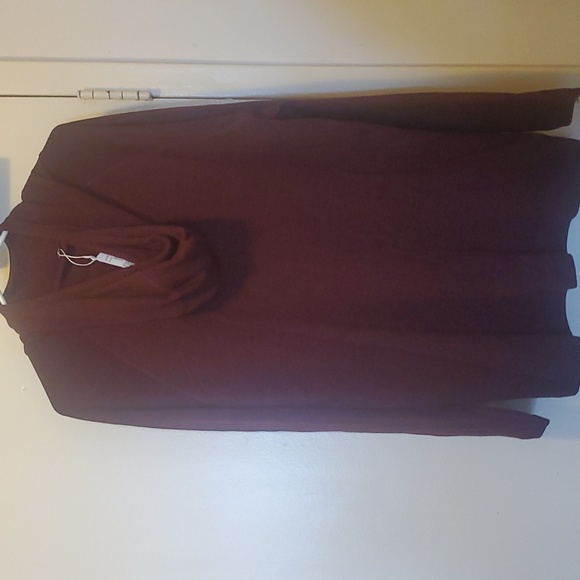 Women's Long Sleeve Hooded Shirt - Picture 2 of 4